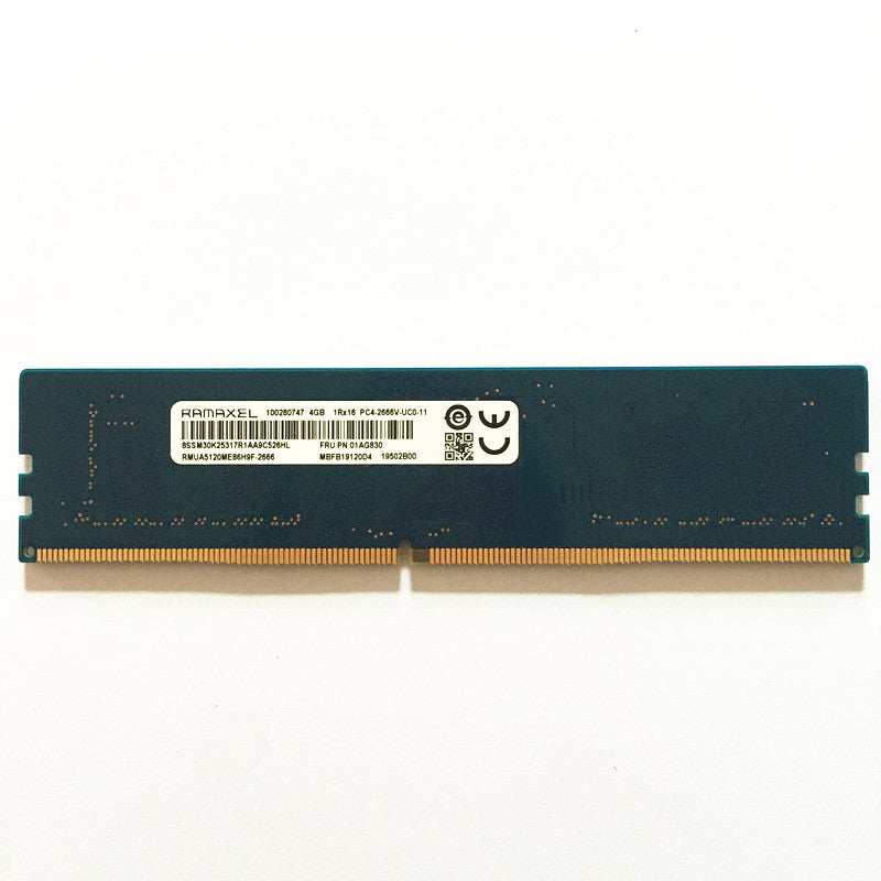 Ramaxel RAM 4GB DDR4 3200 MHz Desktop Memory RAM D DDR4 4GB 3200
