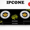 IPCONE 02 Glass Top Double Burner Gas Cooker – Durable Build, Efficient Heat &amp; Easy Cleaning