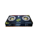 IPCONE 02 Glass Top Double Burner Gas Cooker – Durable Build, Efficient Heat &amp; Easy Cleaning