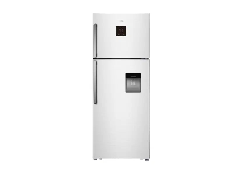 TCL P605TMSWD 492L Double Door Top Mounted Fridge with Water Dispenser - 492 Litres, Double Door, Water Dispenser
