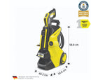 Karcher 1.324-550.0 K5 Power Control 2100W 145 Bar Electric Pressure Washer (2500 PSI, 1.55 GPM) – Quick Connect High Pressure Cleaner for Car, Patio & Driveway