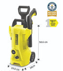Karcher 1.673-630.0.K 2 Premium Power Control High Pressure Cleaner – Compact Pressure Washer for Car, Patio & Home Cleaning