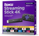 Roku Streaming Stick 4K – CNN’s Best Streaming Device 2025 | 4K HDR, Dolby Vision, Voice Remote