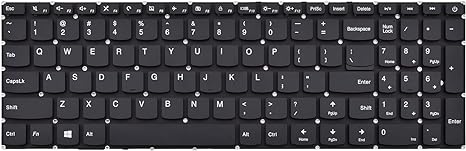 Lenovo Ideapad 110-15IBK Laptop Replacement Keyboard( Also Works With 110-15ACL 110-15AST 110-15IBD Acl E52-80 V110 V310-15ISK V310S 510 )