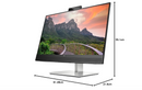 HP E27m G4 27" QHD USB-C Monitor – Webcam, Speakers, Adjustable Stand | 40Z29AS