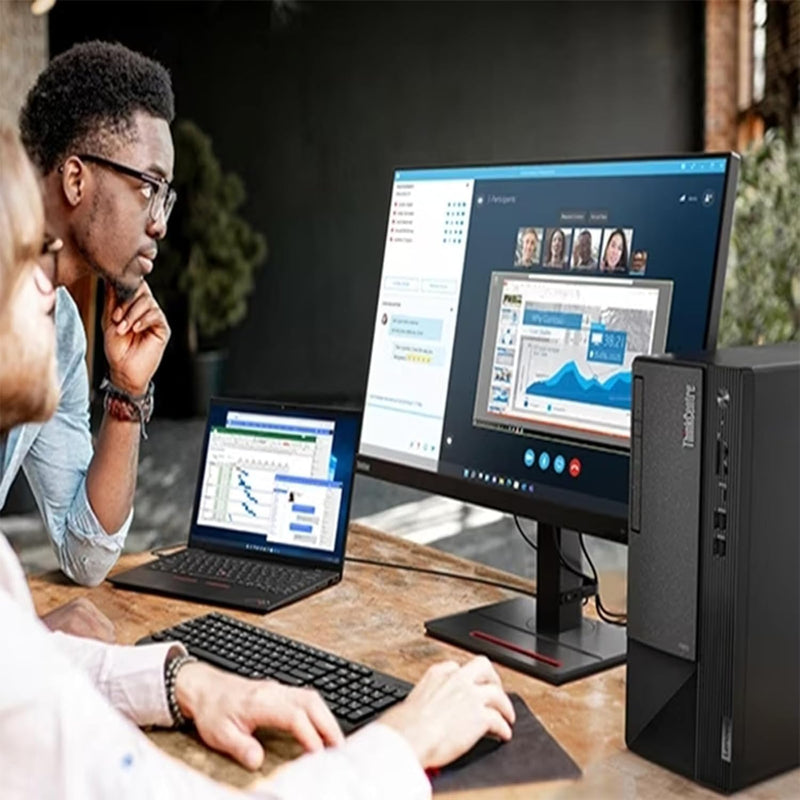 Lenovo ThinkCentre Neo 50t PC Desktop Computer - Intel Core i7-12700 12th Gen, 8GB RAM, 1TB HDD, No OS, No Monitor (11SE00NTUM)