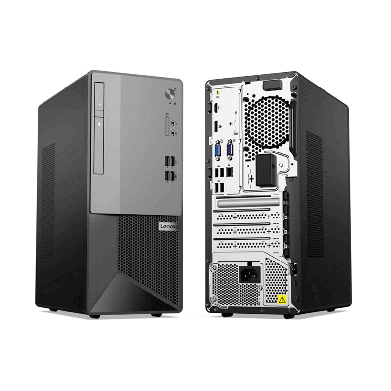 Lenovo V50t-13IMH Tower PC Desktop Computer - Intel Core i3-10100 10th Gen, 4GB RAM, 1TB HDD, No OS, No Monitor (12J6000LUM)