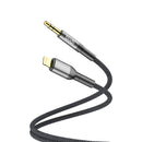 Budi 131TL Lightning to AUX Connector – High Quality Audio Adapter Cable for iPhone, iPad and AUX Enabled Devices
