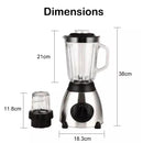 Vitron 1.5L 2 In 1 Blender (VB-Y66) - 1.5 Litres, 350W Motor
