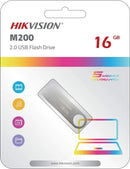 HikVision 16 GB  Flash Disk USB2.0 (HS-USB-m200s) – Metallic
