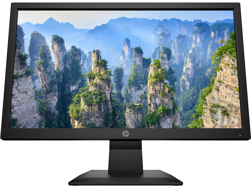 HP V20 HD+ 19.5" Computer Monitor - HD+ Resolution, Anti-glare, Onscreen controls, Flat with Detachable Stand (1H849AA)