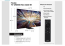 Samsung QN75QN800DU 75-Inch QLED 8K Mini LED Smart TV - Neo Quantum HDR, Dolby Atmos, 165Hz, AI Motion Enhancer, 2024 Model