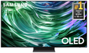 Samsung QN65S90DAU 65-Inch OLED 4K Smart TV - Dolby Atmos, 144Hz Motion Xcelerator, Real Depth Enhancer, AI Upscaling, 2024 Model