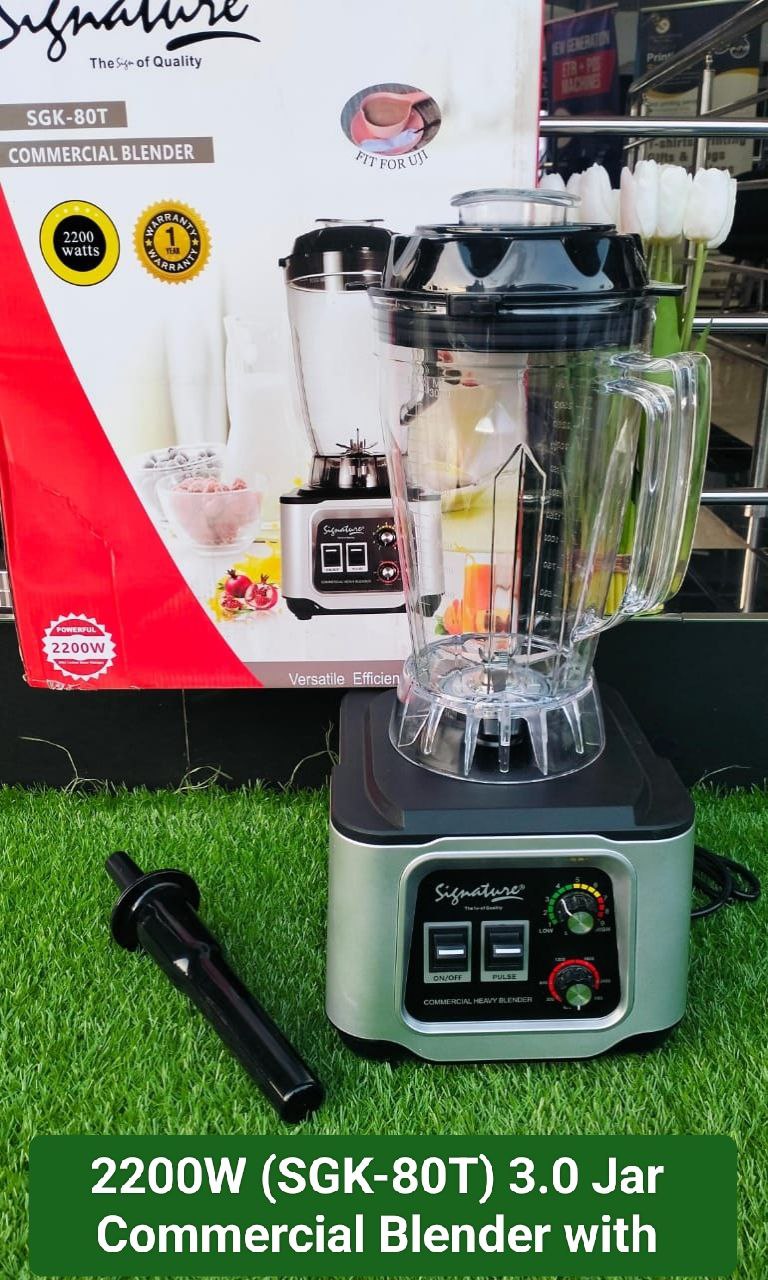 Signature SGK-80T 3L Commercial Blender-2200W