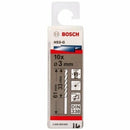 Bosch DIN 338 HSS PointTeQ DIN 338 3 x 33 x 61 mm (10pcs) (2608577198)