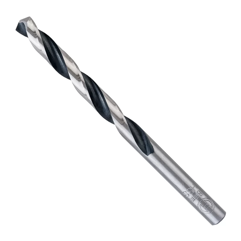 Bosch DIN 338 HSS PointTeQ Metal Drill Bits 8 x 75 x 117 mm (10pcs) (2608577248)