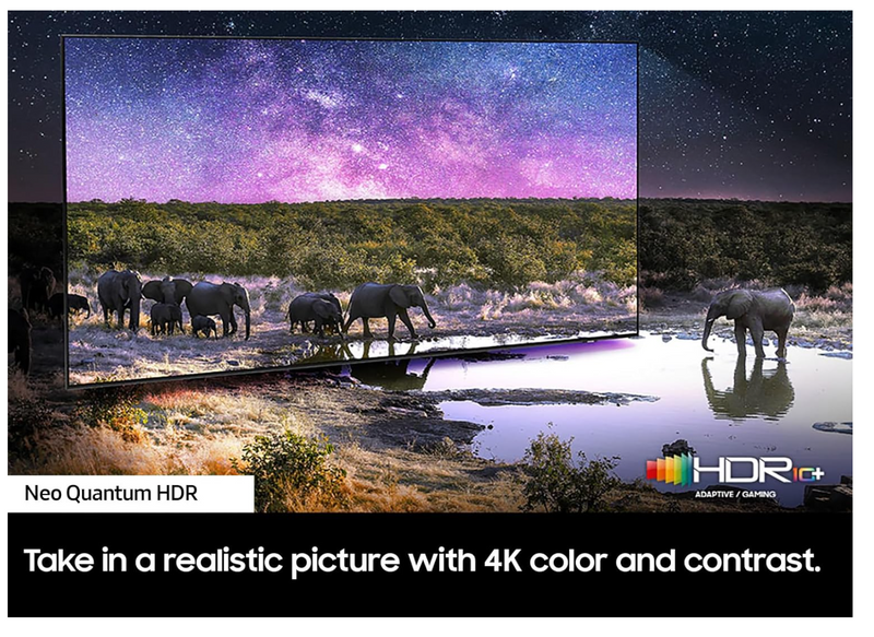 Samsung QN75QN85DBU 75-Inch QLED 4K Mini LED Smart TV - Neo Quantum HDR, Dolby Atmos, 120Hz, Real Depth Enhancer, 2024 Model