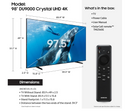 Samsung UA98DU9000 98-Inch Crystal UHD 4K Smart TV - 120Hz, Supersize Picture Enhancer, Alexa Built-In, 2024 Model