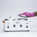 Starpil 2lb Double Hard Wax Warmer – Professional Hair Removal Wax Heater for Salons & Spa Use