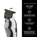 Wahl 3023702 Hi-Viz Professional Hair Trimmer – Precision Cutting, Ergonomic Design
