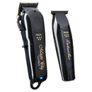 Wahl 3025397 Cordless Barber Combo – Black Magic Clip Clipper & Detailer Trimmer for Professional Haircuts