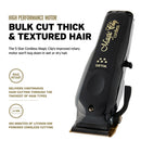 Wahl 3025397 Cordless Barber Combo – Black Magic Clip Clipper & Detailer Trimmer for Professional Haircuts