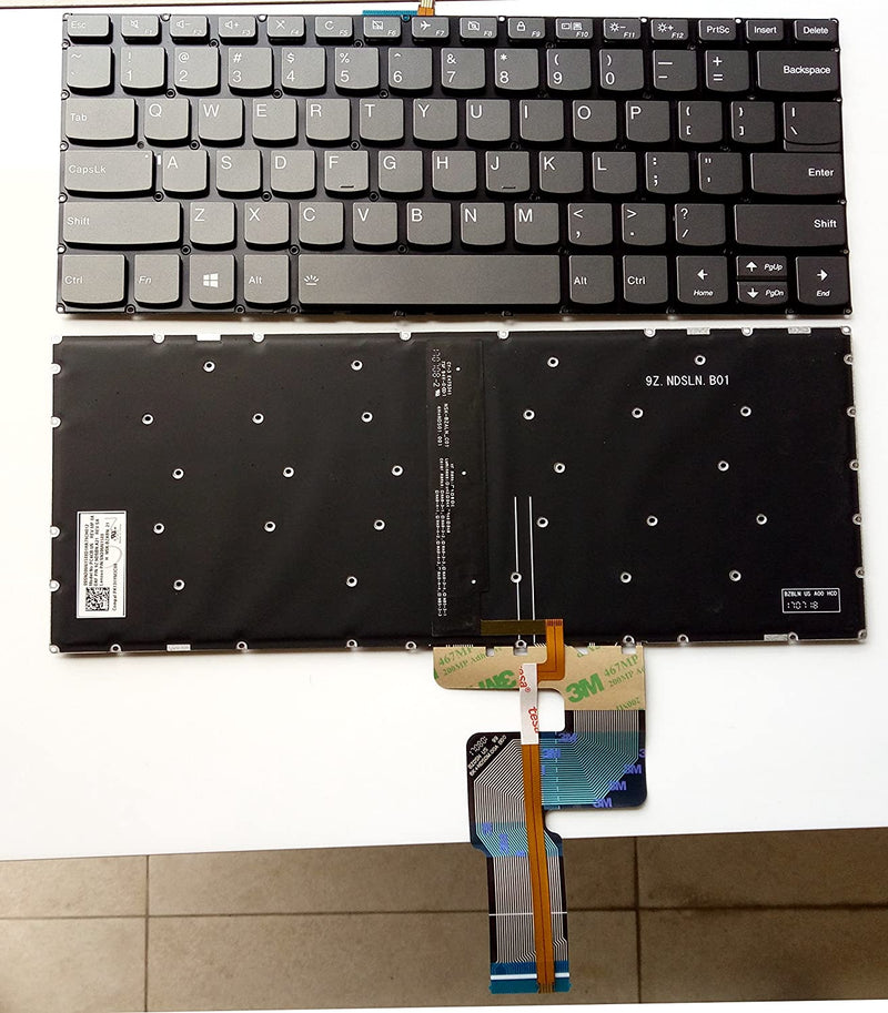 Lenovo Ideapad 320-14 Laptop Replacement Keyboard (Also Works With Lenovo Ideapad 320-14ISK , 320S-14IKB, 320S-14IKBR, 320-14AST, 320-14IAP) 
