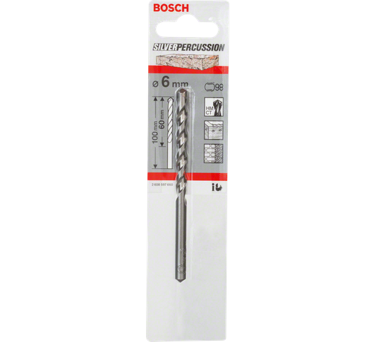 Bosch CYL-3 concrete drill bits 6 x 60 x 100 mm, d 5,5 mm