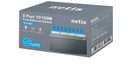 Netis ST3108C 8-Port Fast Ethernet Switch - Plug &amp; Play Desktop Network Switch