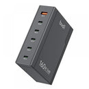 Budi 350B 160W Wall Charger – High Power Fast Charging Adapter with Multi Port Output for Smartphones, Tablets, Laptops and USB Powered Devices