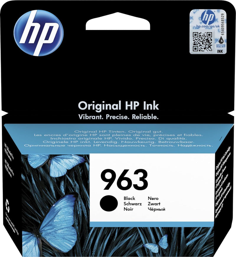 HP 963 Black Original Ink Cartridge (3JA26AE)