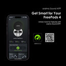 Oraimo FreePods 4 Earpods- ANC Noise Cancellation, Havy Bass, 35.5-Hr Long Playtime, True Wireless Earbuds With APP Control