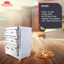 Caterina СТ/410 Electric Oven – Powerful Heating, Multiple Cooking Modes, Easy-to-Use Controls, Perfect for Home, Office & Small Commercial Kitchens