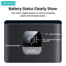 USAMS (USAM-AT 65W) Power Bank 30000mAh PD Quick Charge SCP FCP Powerbank