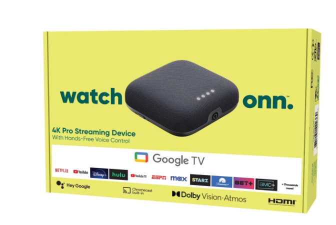 onn 4K Pro Google TV 