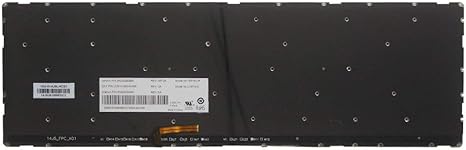 Lenovo Yoga 500-15IBD Laptop Replacement Keyboard (Also Works With Lenovo Yoga 500-15, 500-15ISK)