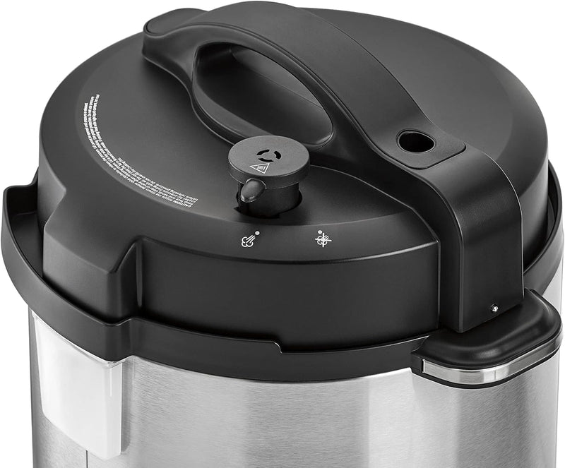 Black & Decker PCP1000-B5 6L Pressure Cooker, Stainless Steel – 1000W
