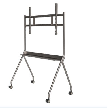 Dahua DHI-PKC-MS0A Mobile Stand – Heavy-Duty Adjustable Cart for Smart Interactive Displays &amp; Whiteboards