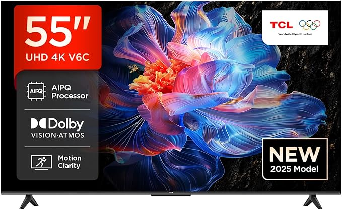 TCL 55V6C 55" 4K HDR Smart Google TV