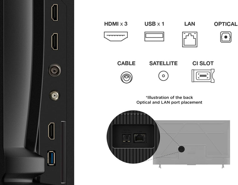 TCL 55V6C 55" 4K HDR Smart Google TV