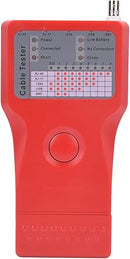 5-in-1 Multi Functional Cable Tester for on Off Status, Short Circuit, Open Circuit (RJ45 + RJ11 + USB + 1394 + BNC)