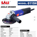 Sali 6115H 850W Angle Grinder – High-Power Metal & Stone Cutting Tool for DIY & Professional Use