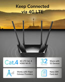 Cudy LT400 N300 4G LTE Wireless Wi-Fi Router