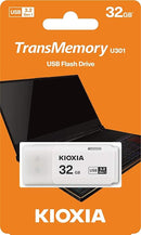 KIOXIA 32GB TransMemory U301 USB 3.2 Flash Disk - LU301W032GG4