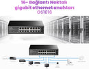 Cudy 16-Port Gigabit Metal Network Switch (GS1016)