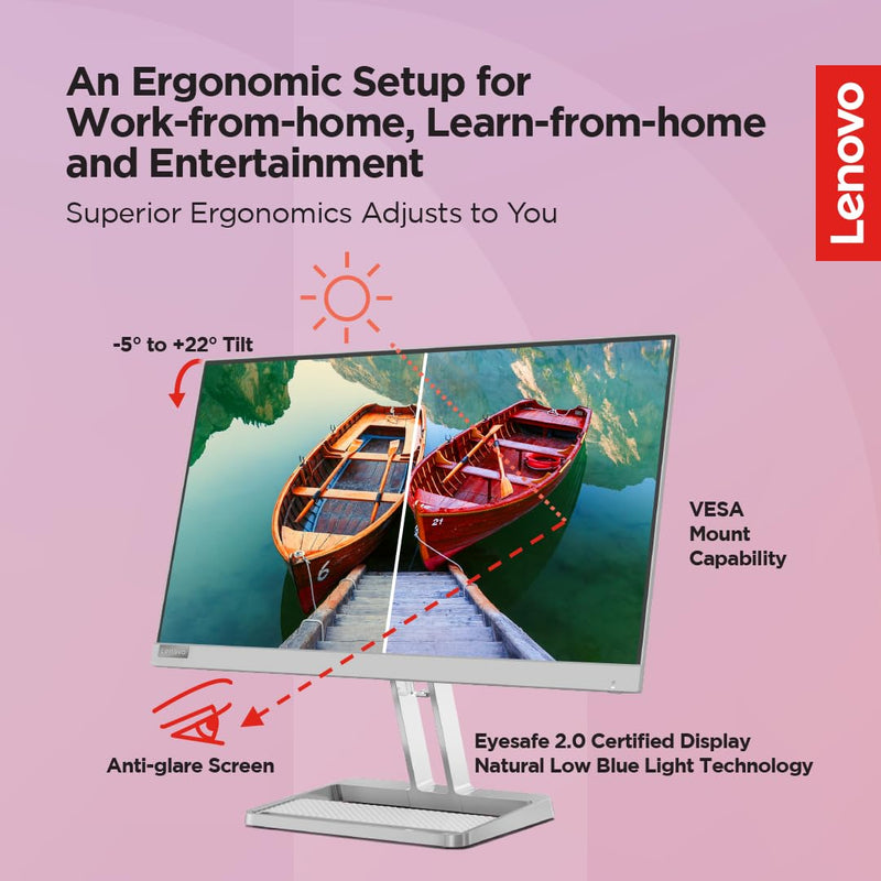 Lenovo L22i-40 FHD Monitor 21.5" (67AEKACBAE)