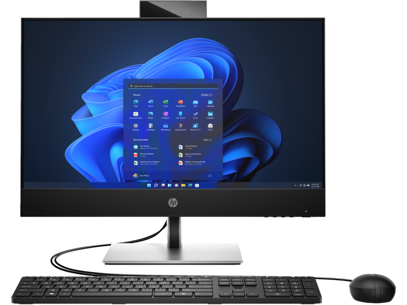 Hp ProOne 440 G9 AIO All-in-One PC Desktop Computer - Intel® Core™ i5-12500T 12th Gen, 8GB RAM DDR4-3200, 512GB SSD, 23.8" FHD, FreeDOS (6B2W6EA)