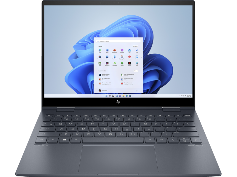 HP Envy X360 2-in-1 Laptop 13-BF0041NA Laptop - Intel® Core™ i7-1250U 12th Gen, 16GB RAM DDR4-3200, 1TB SSD, 13.3" WUXGA, Windows 11 Home - 6X6R7EA