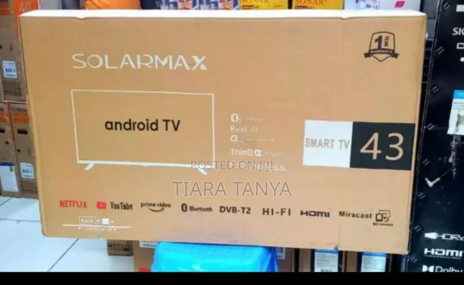 SolarMax 43-Inch Full HD LED Smart TV | Digital Store | Nairobi, Kenya