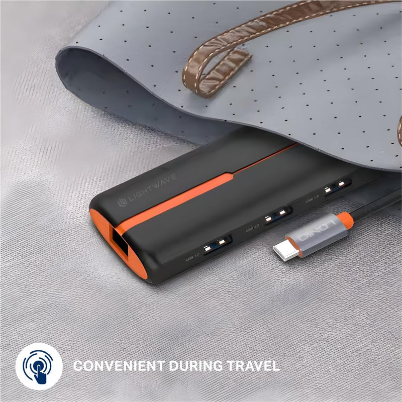 Lightwave LW-DOCK-51A USB-C 5-in-1 Docking Station